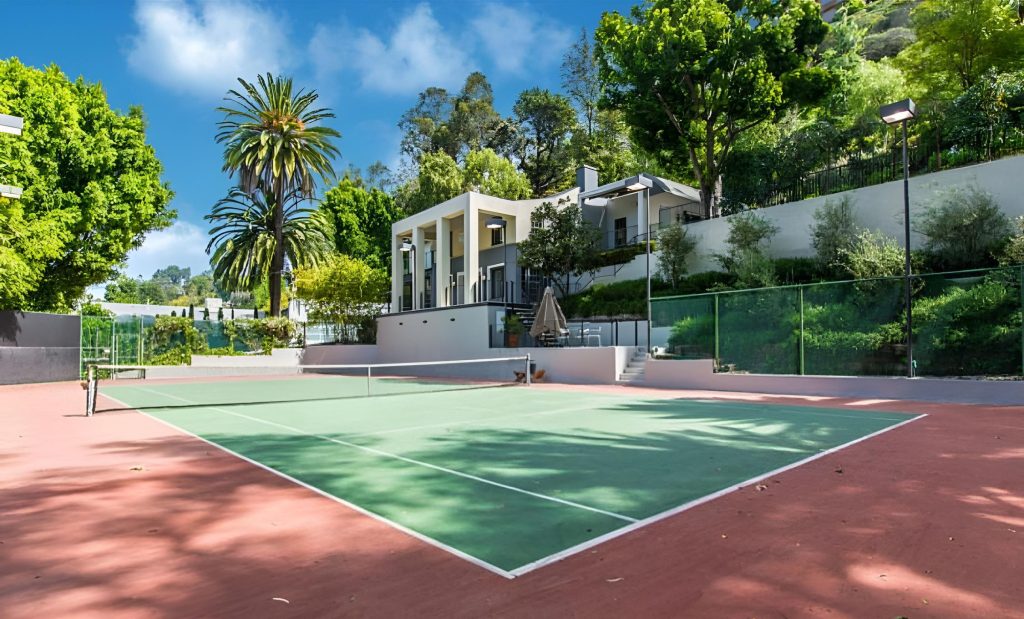 Tennis Court Inside Rehab Center