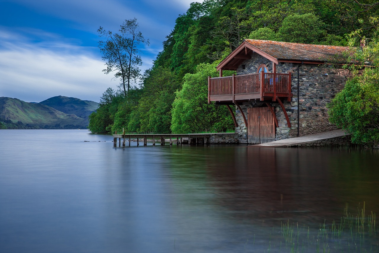 A house by the lake